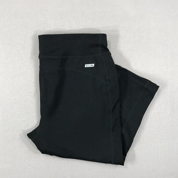 Danskin Now Leggings Women's Medium 8-10 Black Pull On Capri Fitted Workout Yoga - Picture 14 of 14